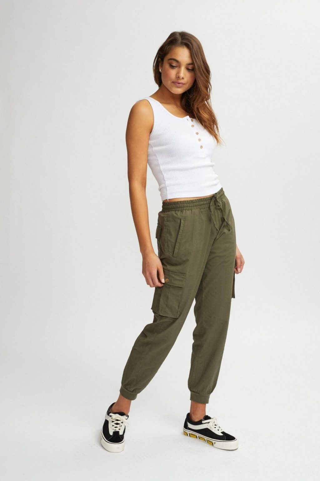 olive cargo pants